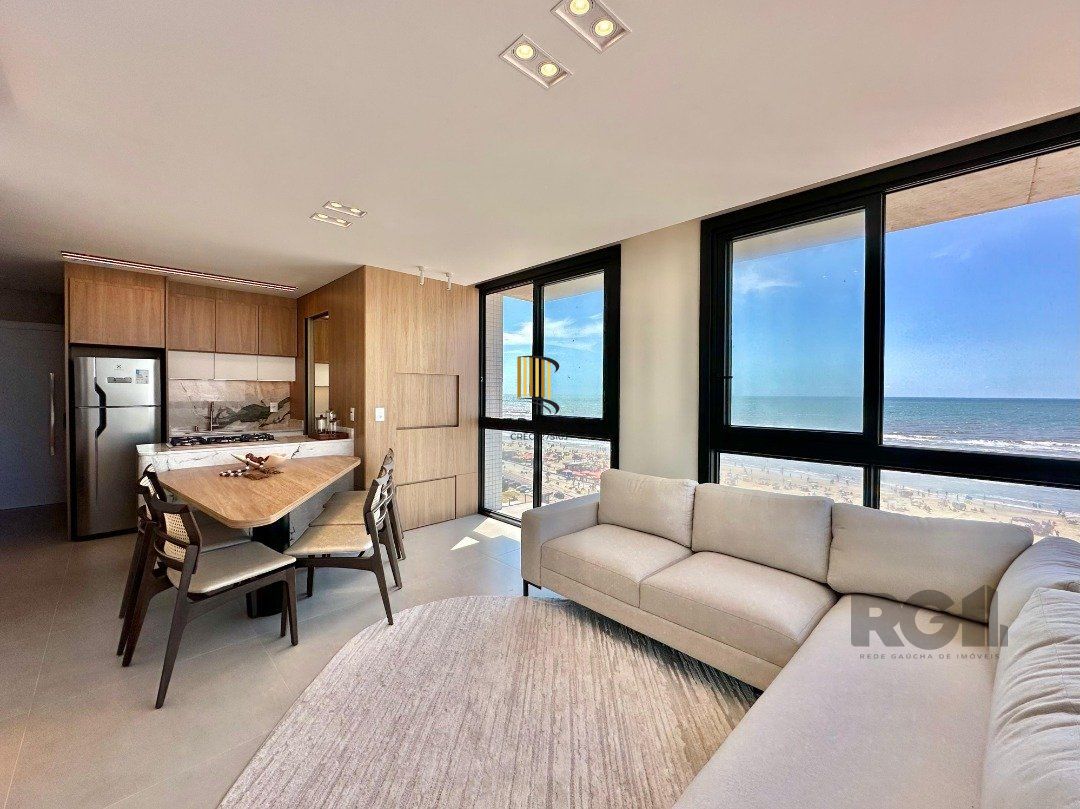 apartamento com vista para o mar oferece um estilo de vida único e aconchegante - Pilar Imóveis