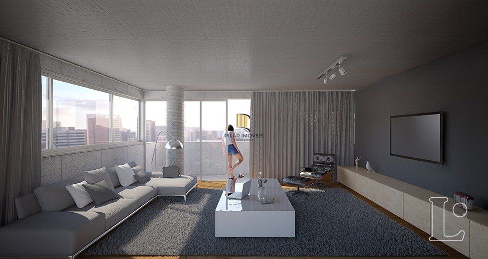 Apartamento para Venda - 110.77m², 3 dormitórios, 2 vagas - Menino Deus