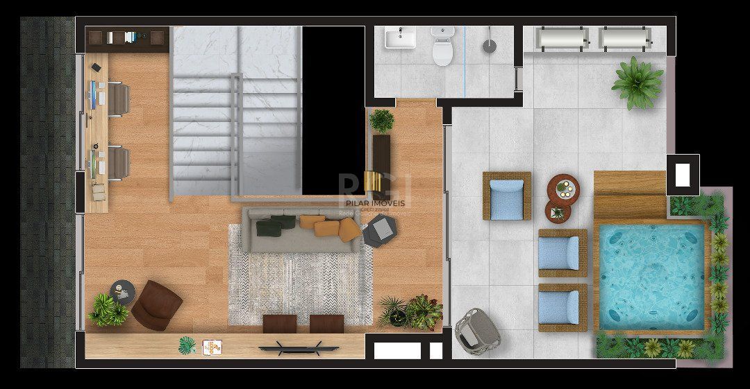 Casa Condominio para Venda - 200m², 3 dormitórios, sendo 3 suites, 2 vagas - Tristeza