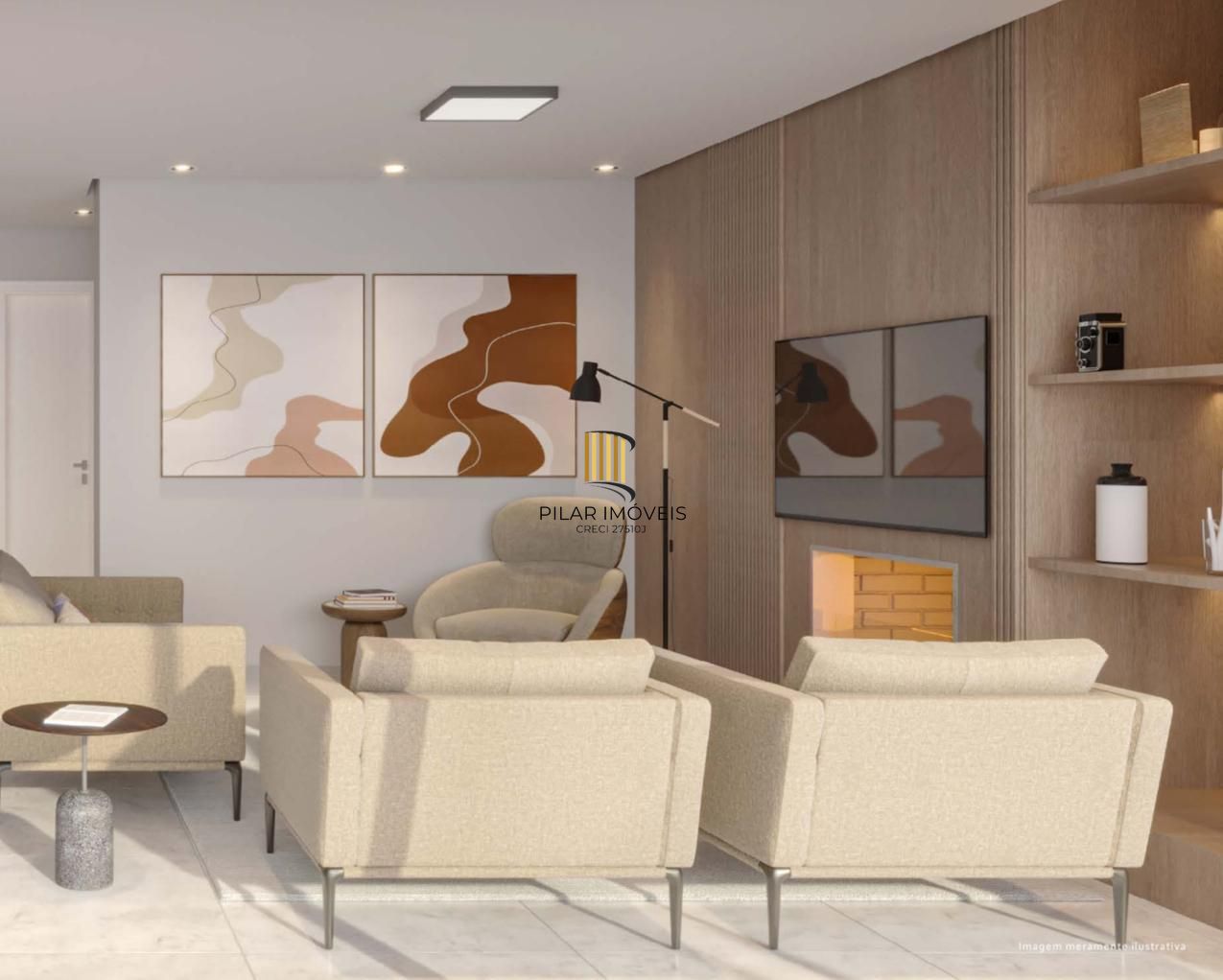 Apartamento alto padrão com 141,92m², 3 suítes, 2 vagas, no bairro Tristeza em Porto Alegre