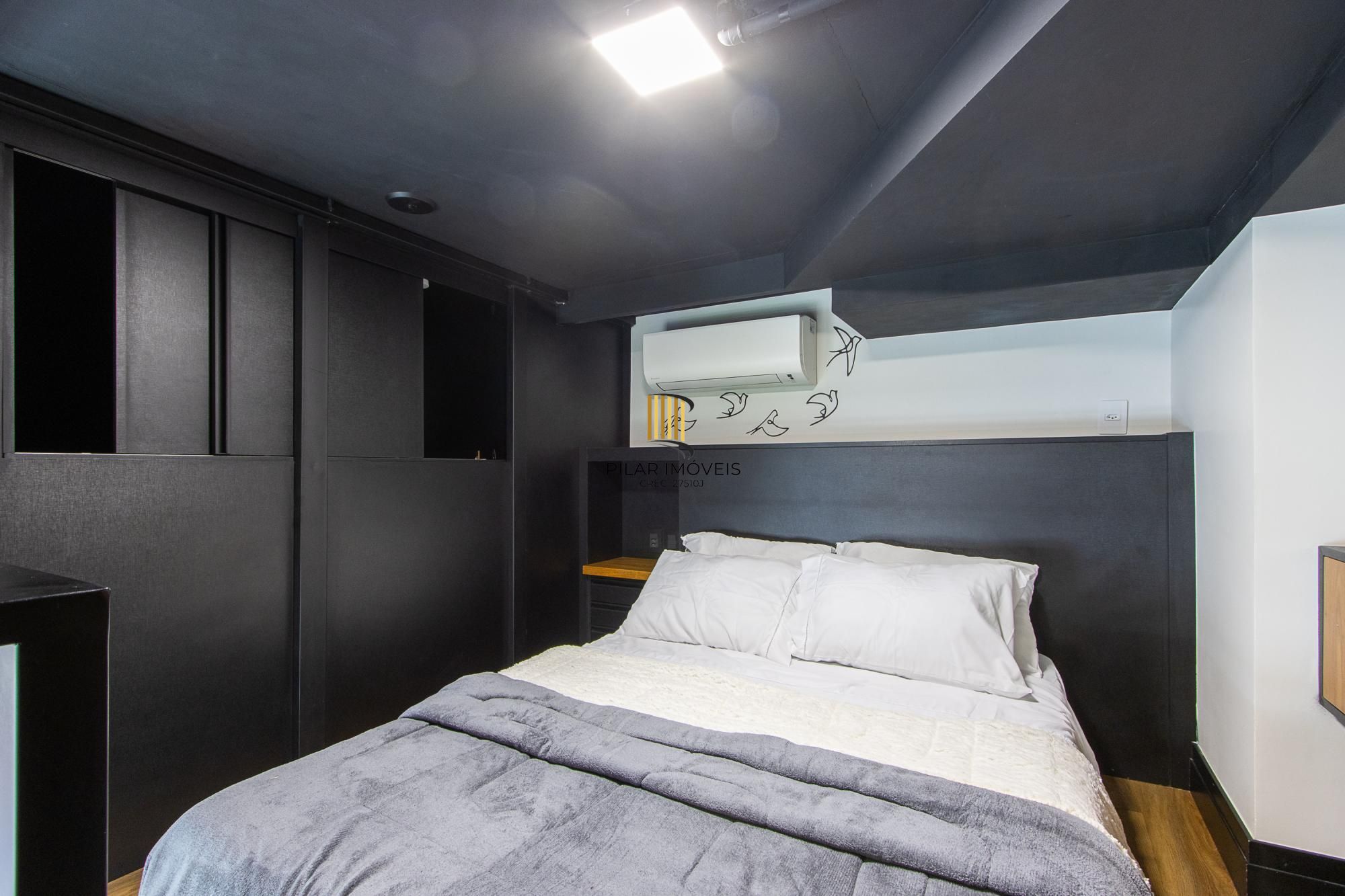 Apartamento Garden/Loft, 1 quarto, 1 vaga - Bairro Cidade Baixa