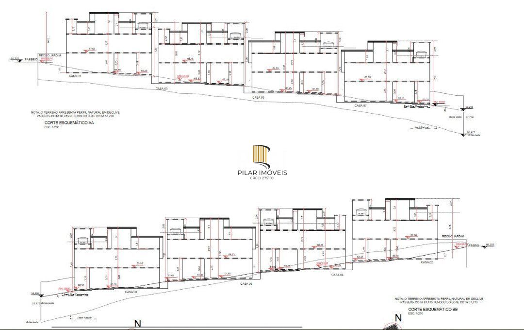 Casa Condominio para Venda - 158m², 3 dormitórios, sendo 1 suites, 2 vagas - Tristeza
