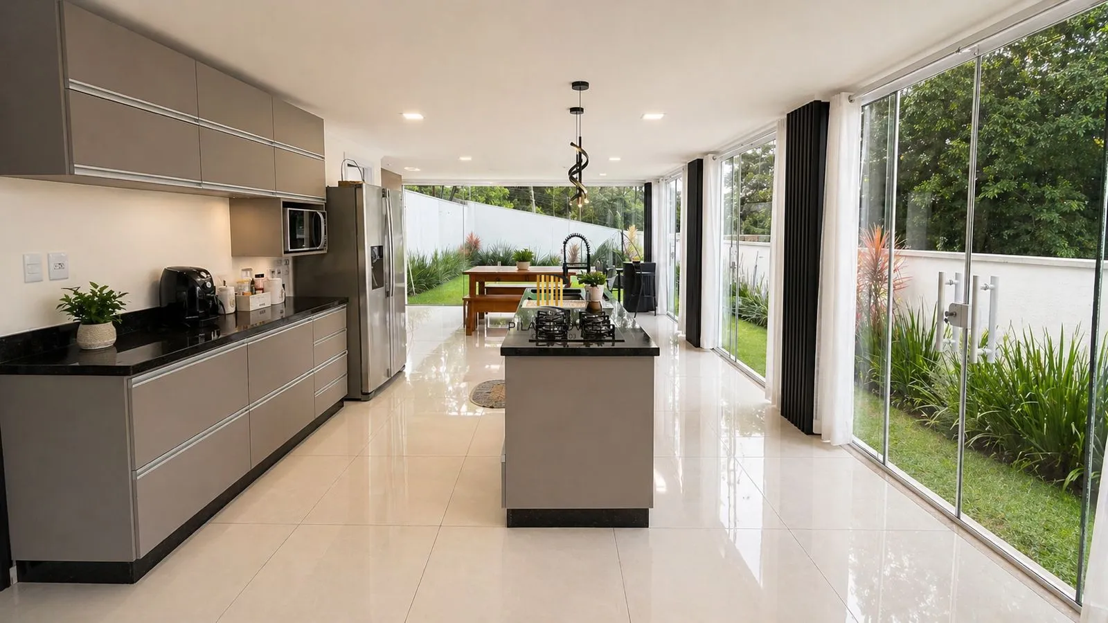 CASA TOTALMENTE MOBILIADA, 3 SUITE, 3 VAGAS - BAIRRO HIPICA