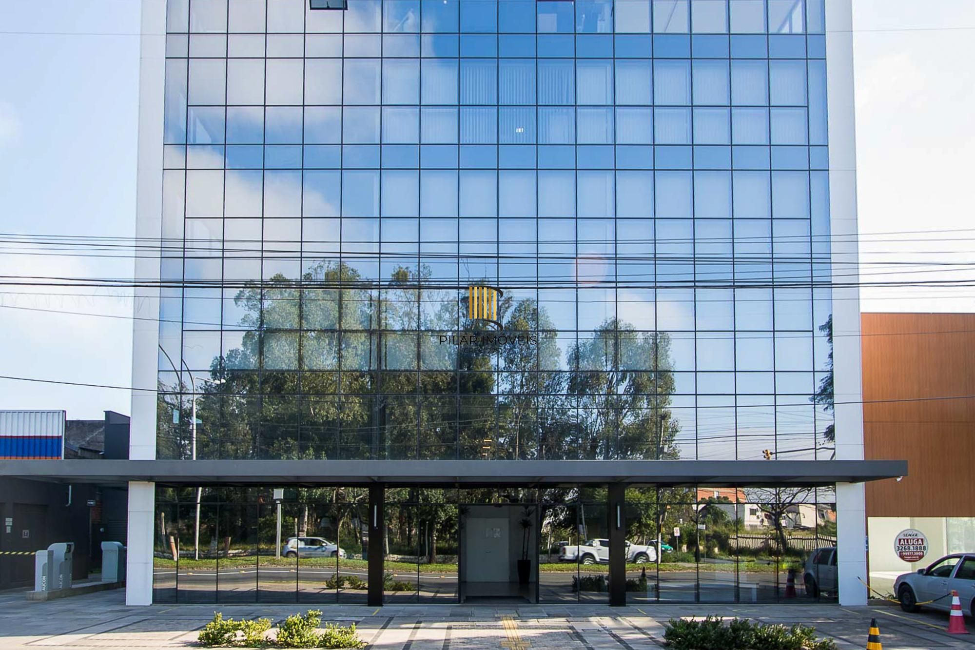Sala comercial à venda no Bairro Cristal, com 37m² de área privativa, 1 vaga