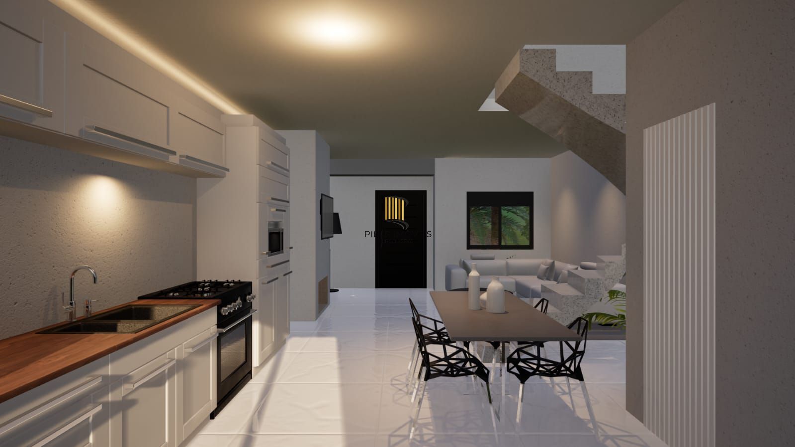 Casa em Condomínio à venda, bairro Campo Novo,  3 quartos (1 suite),  3 banheiros - Pilar Imóveis