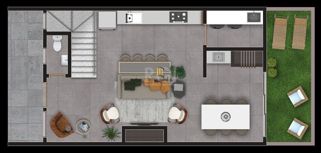 Casa Condominio para Venda - 200m², 3 dormitórios, sendo 3 suites, 2 vagas - Tristeza