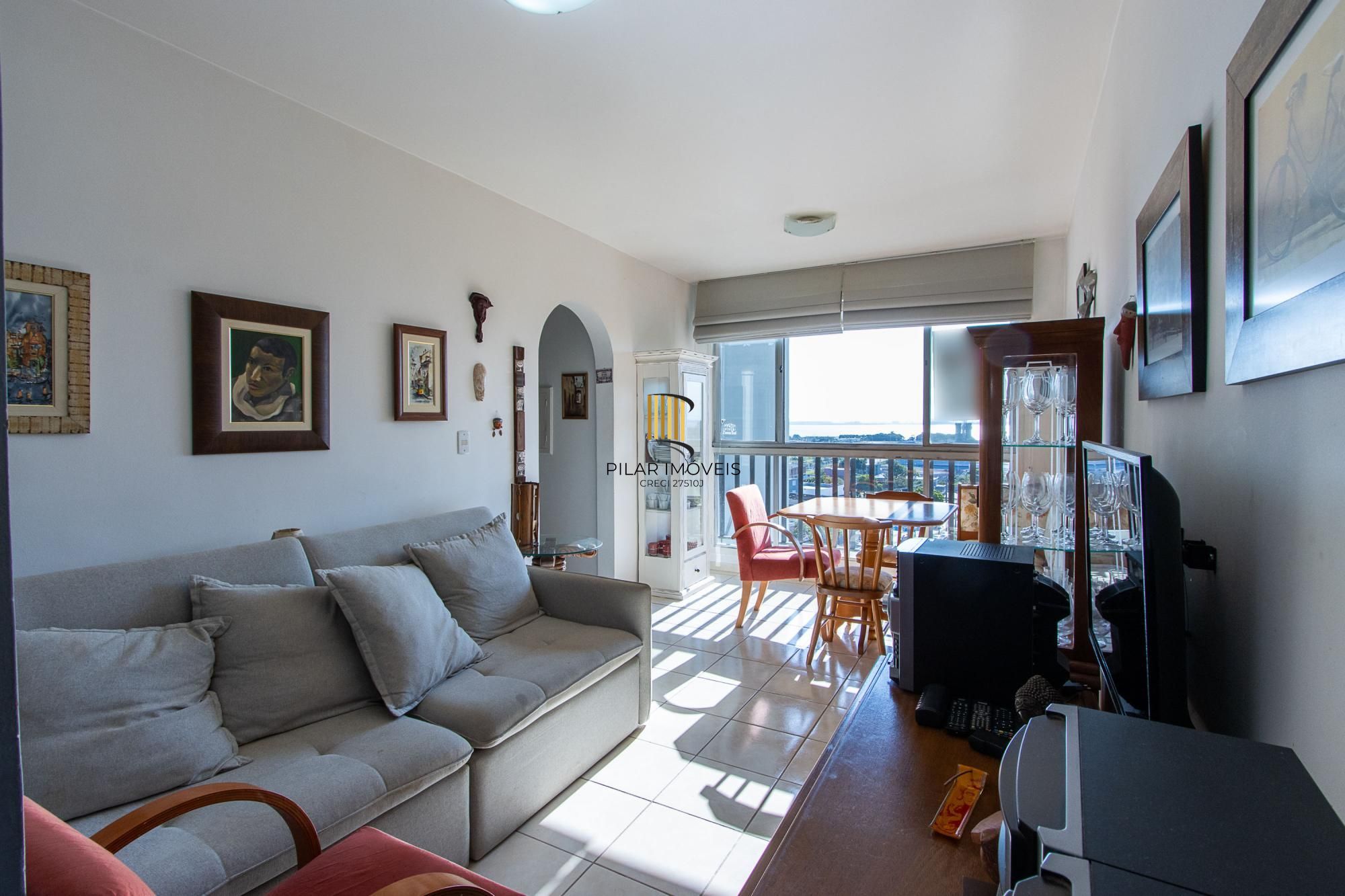 Lindo apartamento andar alto com vista para o Rio, 2 quartos - Bairro Cristal