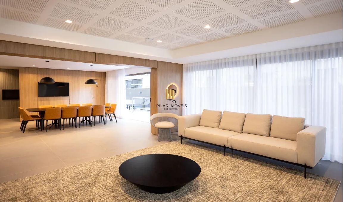 apartamento de 01 dormitório suíte, localizado no moderno no coração do bairro Petrópolis.