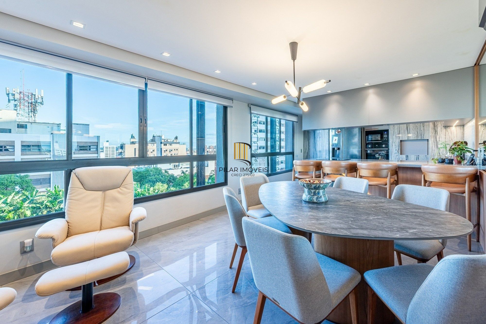 Apartamento de 3 dormitórios sendo 2 suítes - Pilar Imóveis