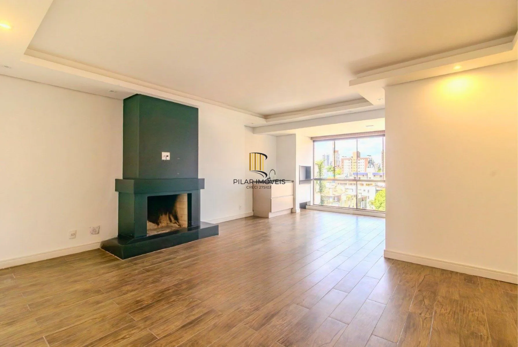 Apartamento com 114.02m², 3 dorm, Petrópolis com lareira e churrasqueira - Pilar Imóveis