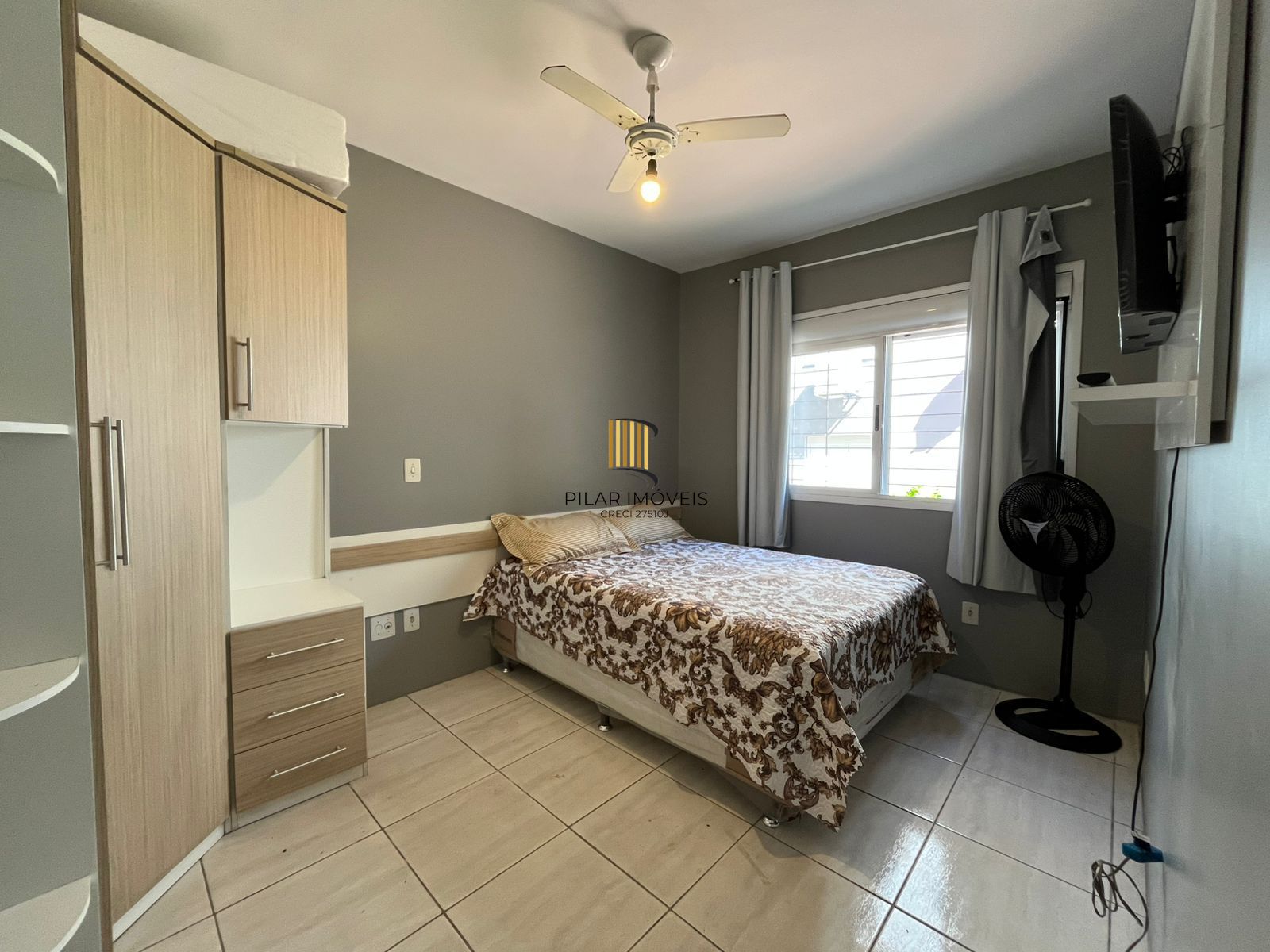 Apartamento térreo 2 dormitórios mobiliado I Bairro Ipanema