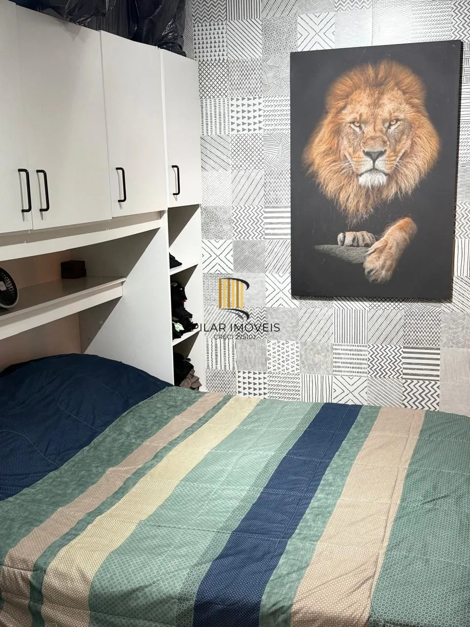 Apartamento com 30 m², bem distribuídos em 1 dormitório tipo suíte, sala de estar, cozinha e área de serviço.