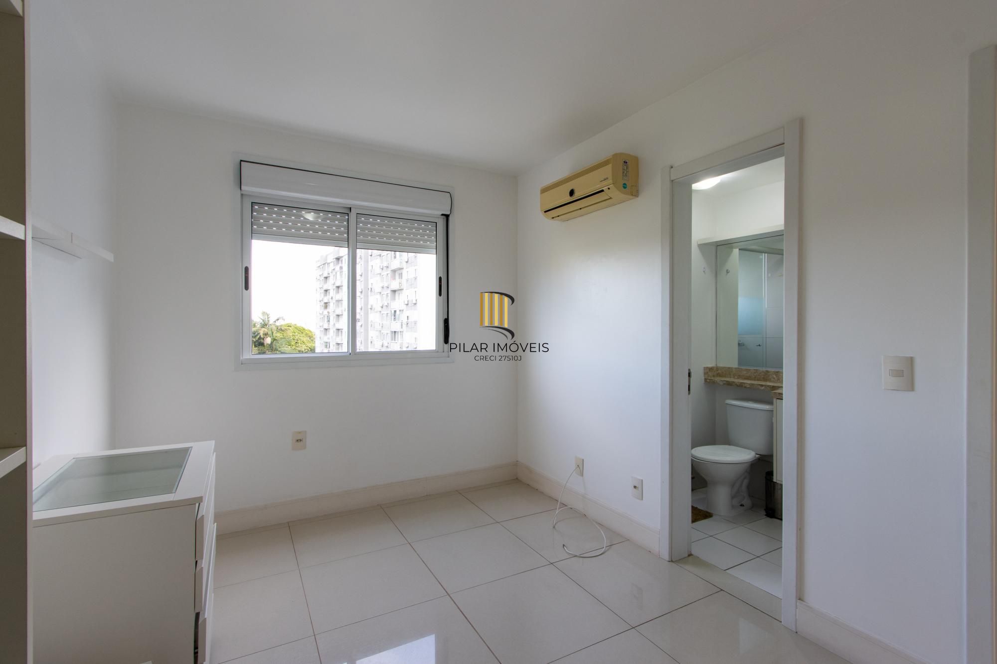 Apartamento no Bairro Cristal de 3 dormitórios,1 Suíte, Semi mobiliado com 1 vaga escriturada