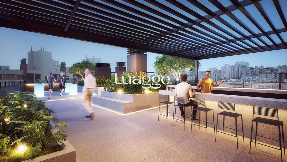 Studio na rua da República no bairro Cidade Baixa.