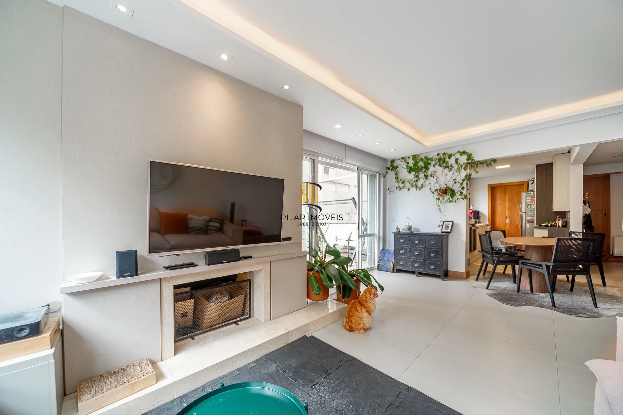 Apartamento Garden com 136m² e 3 dormitórios, 1 suíte, 2 vagas