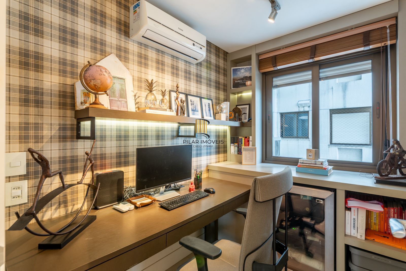Apartamento exclusivo, decorado com requinte e uma vista incrível!