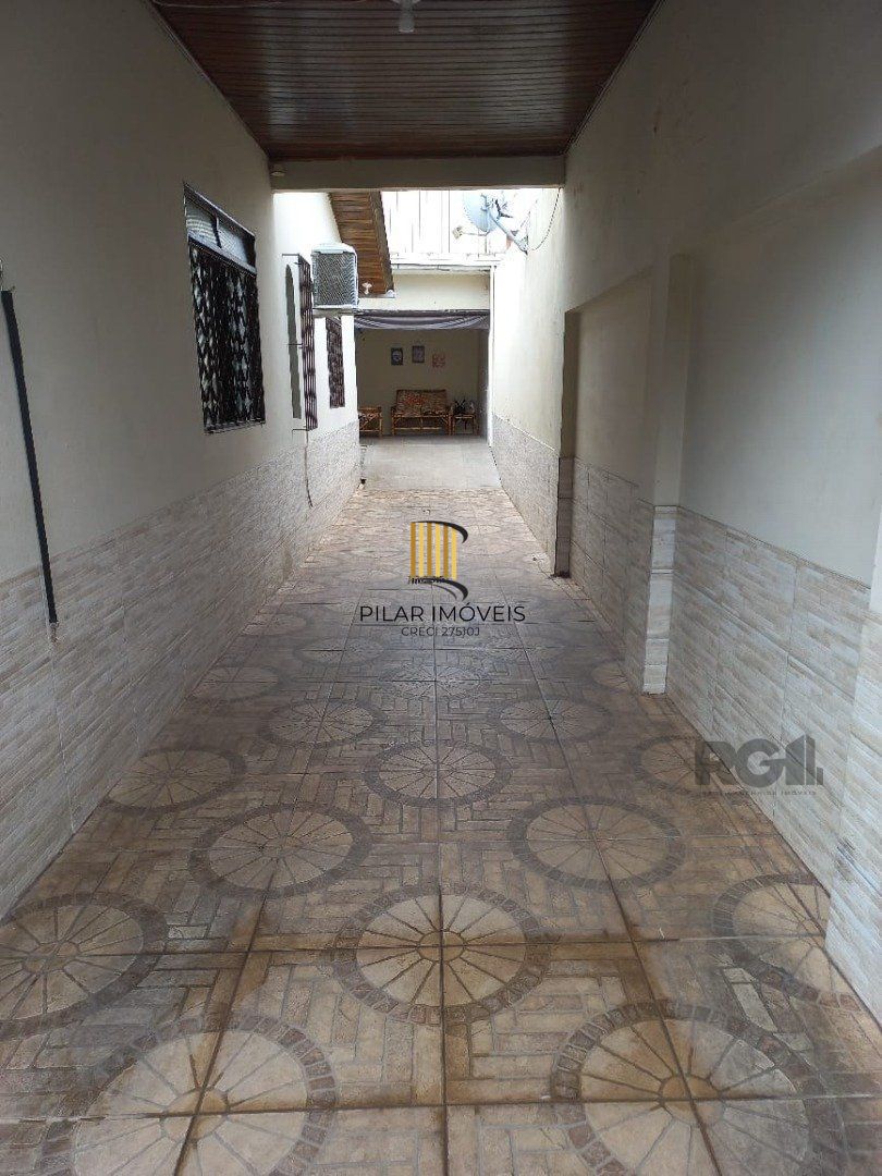 Casa 2 dormitórios com piscina na Vila Nova Porto Alegre