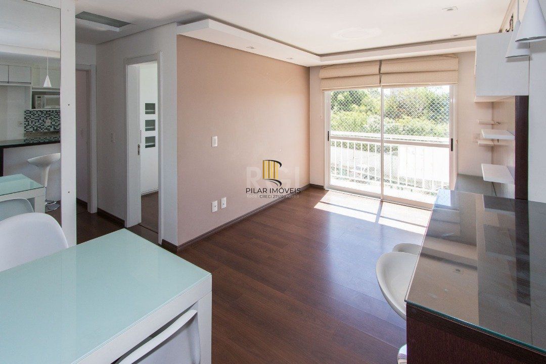 Apartamento | Bairro Cristal | 2 dormitórios | Suíte |  Semi mobiliado |  1 vaga escriturada