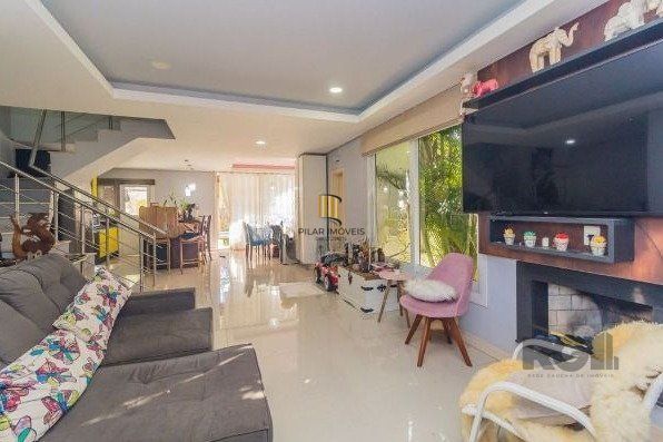 Possui 3 dormitórios sendo 1 ampla suíte com closet e sacada, living em conceito aberto,  cozinha integrada - Pilar Imóveis