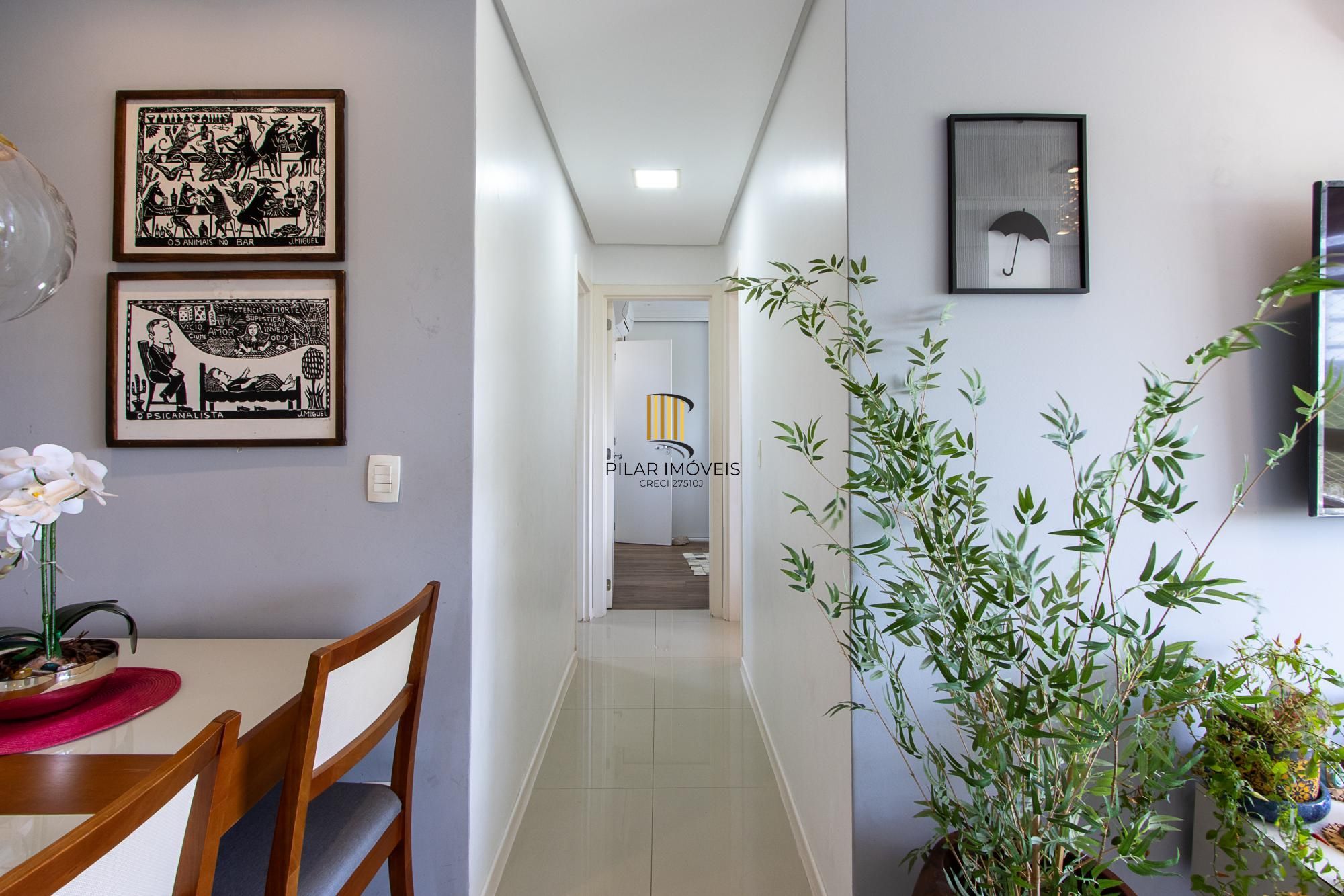 Apartamento MOBILIADO à venda - 2 dormitórios, suíte - Vista  perene