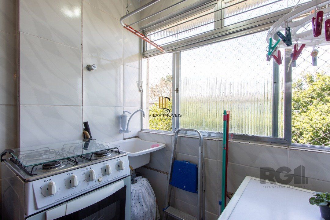 O apartamento com 46,68 m² de área privativa