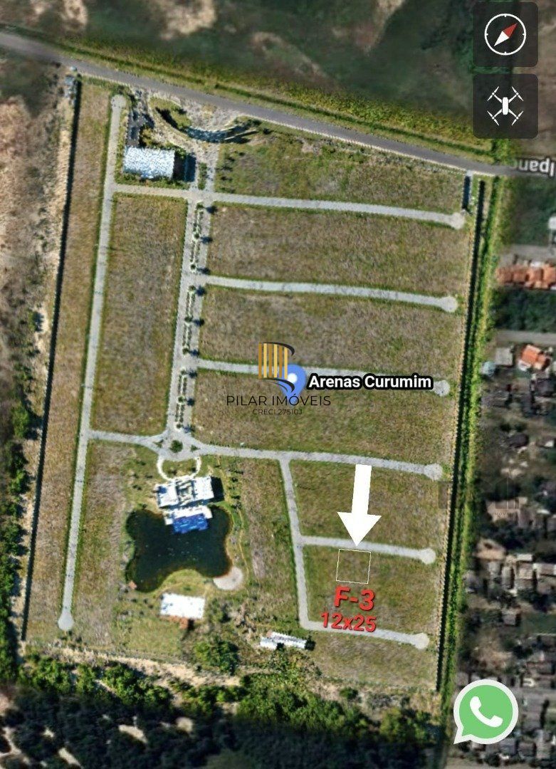 Lote ESPECIAL A VENDA com 300m² (12x25) frente leste junto a infraestrutura principal do condomínio. Pronto para construir com apenas 30% de entrada e saldo em até 24x com correção somente pelo INCC.
