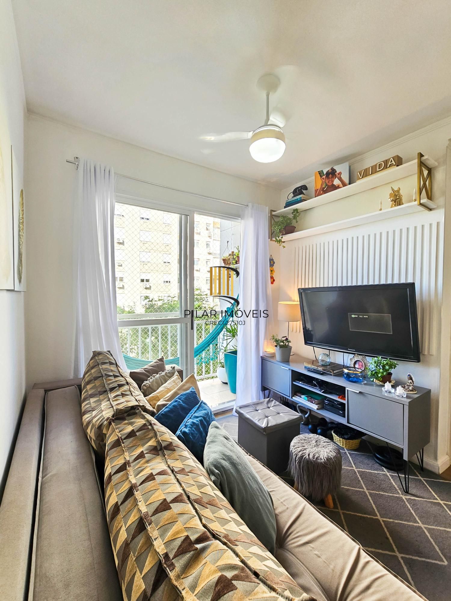 Apartamento de 2 quartos, com suíte, churrasqueira, vaga escruturada, infra completa, na zona sul. - Pilar Imóveis