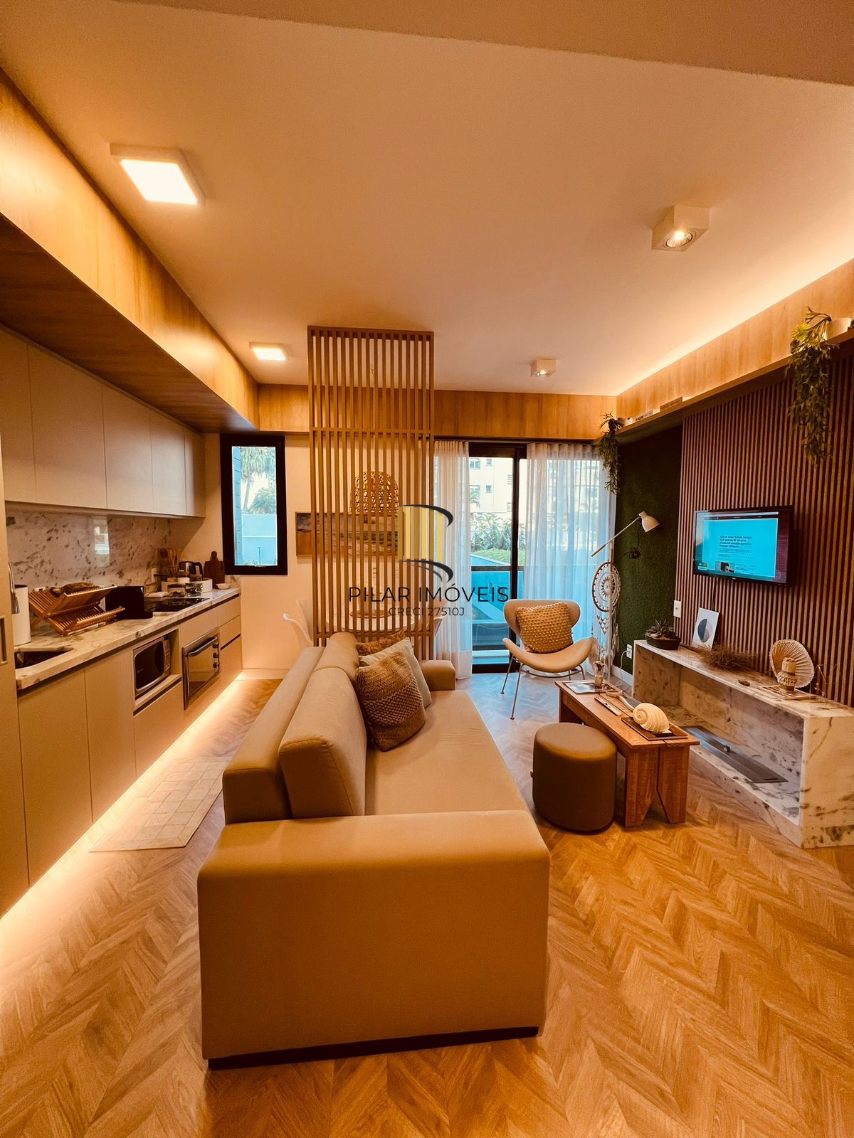 Apartamento de 1 dormitório no Anita Residence