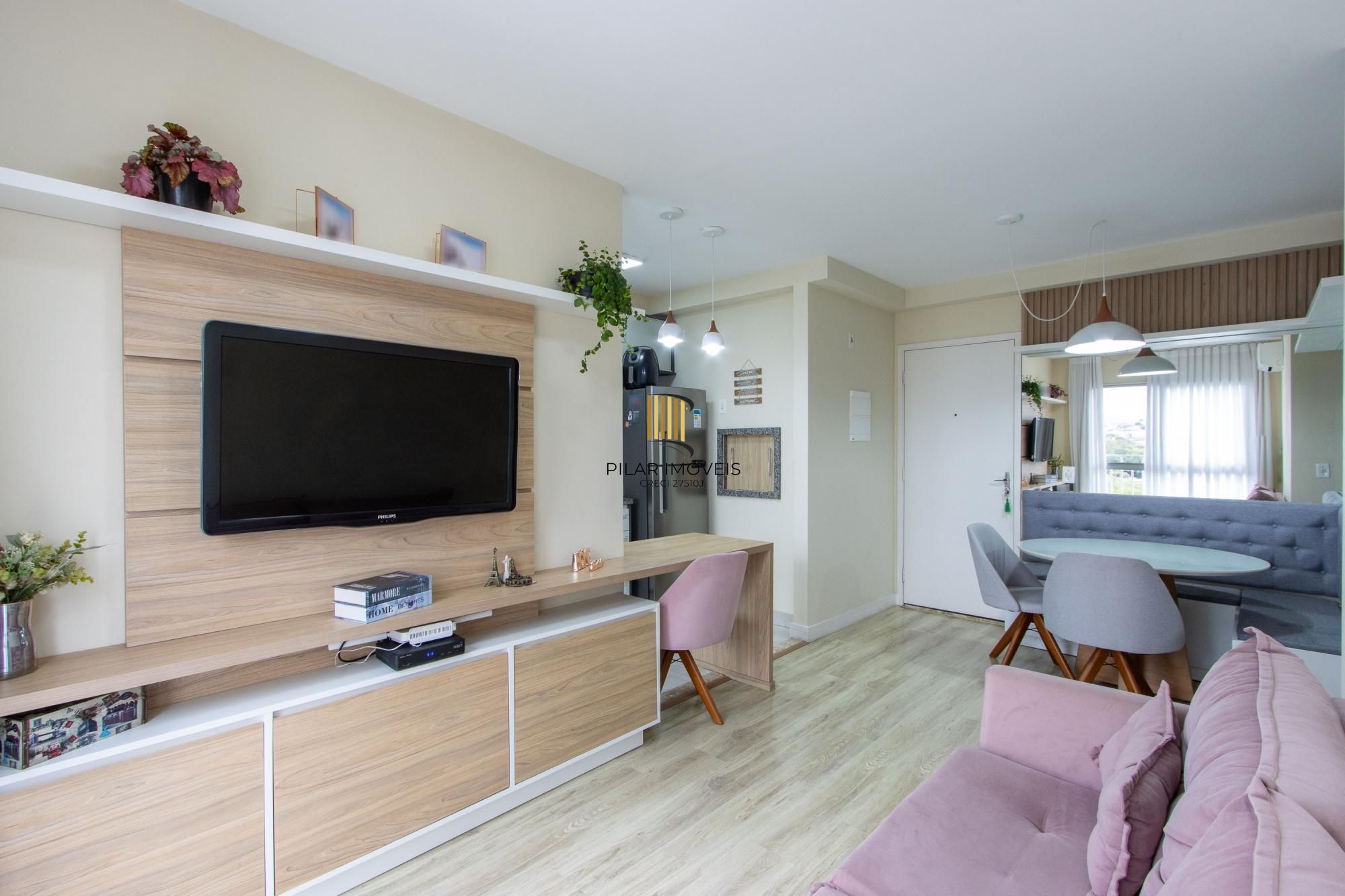 Apartamento à Venda na Glória 48,46m² | 2 Dormitórios | 1 Vaga | Vista Livre