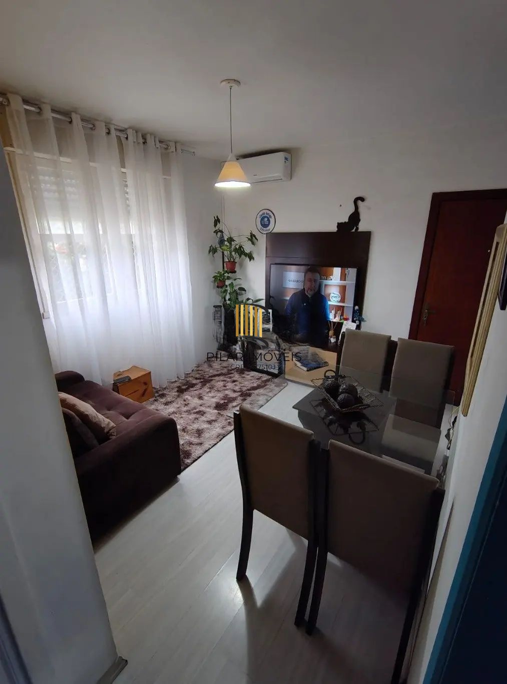 Apartamento com 1 dormitório no condomínio Pereira Neto