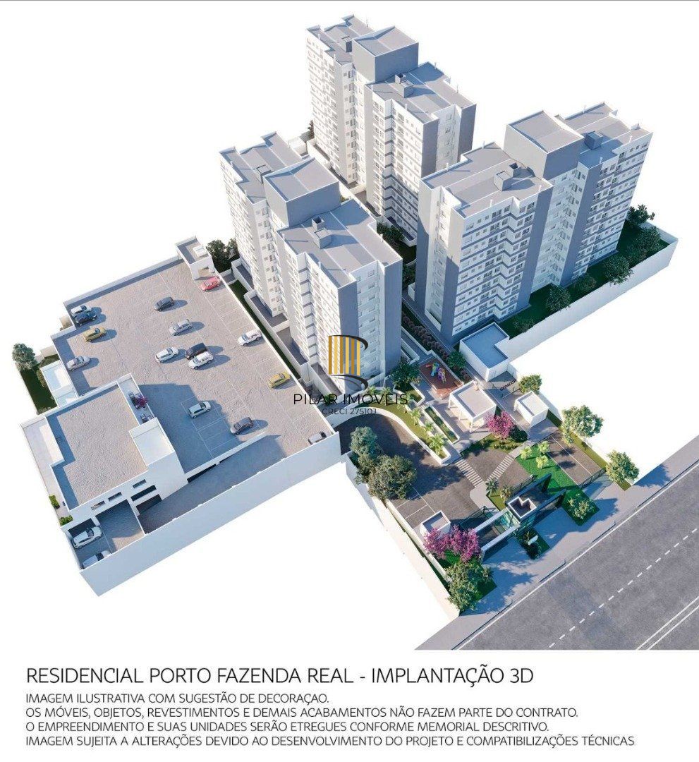 Apartamento para Venda - 56.77m², 2 dormitórios, sendo 1 suites, 1 vaga - Camaquã