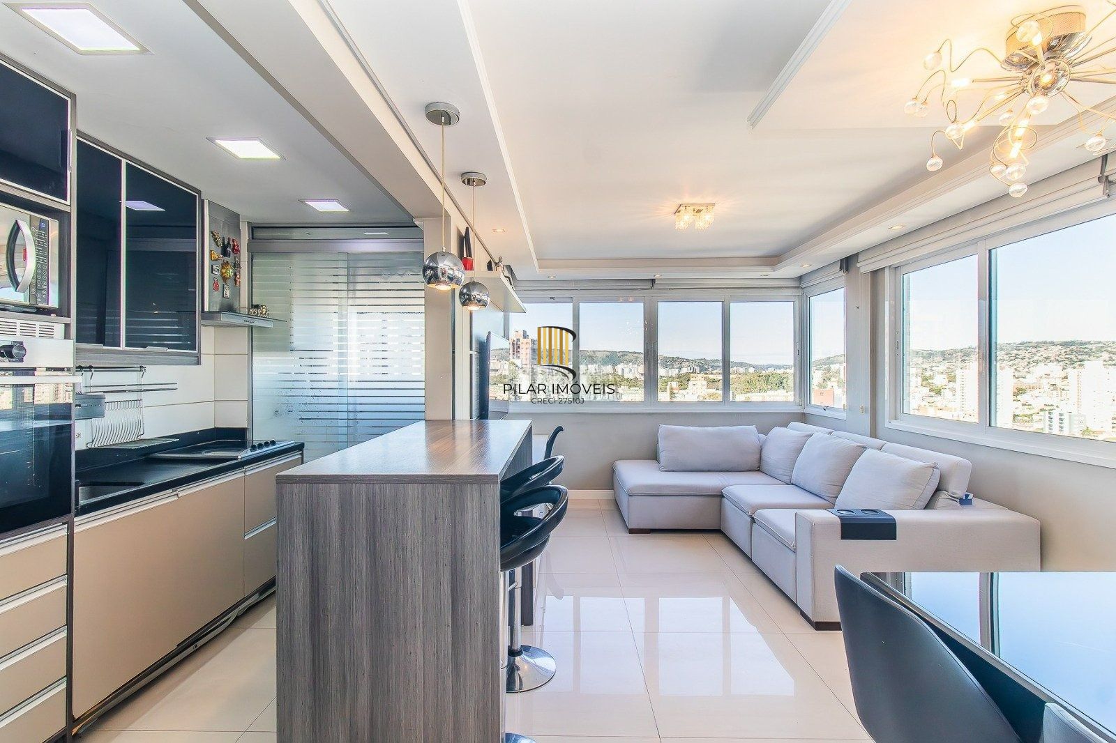 Apartamento de 3 dormitorios 1 suite e 2 vagas no Petrópolis - Pilar Imóveis