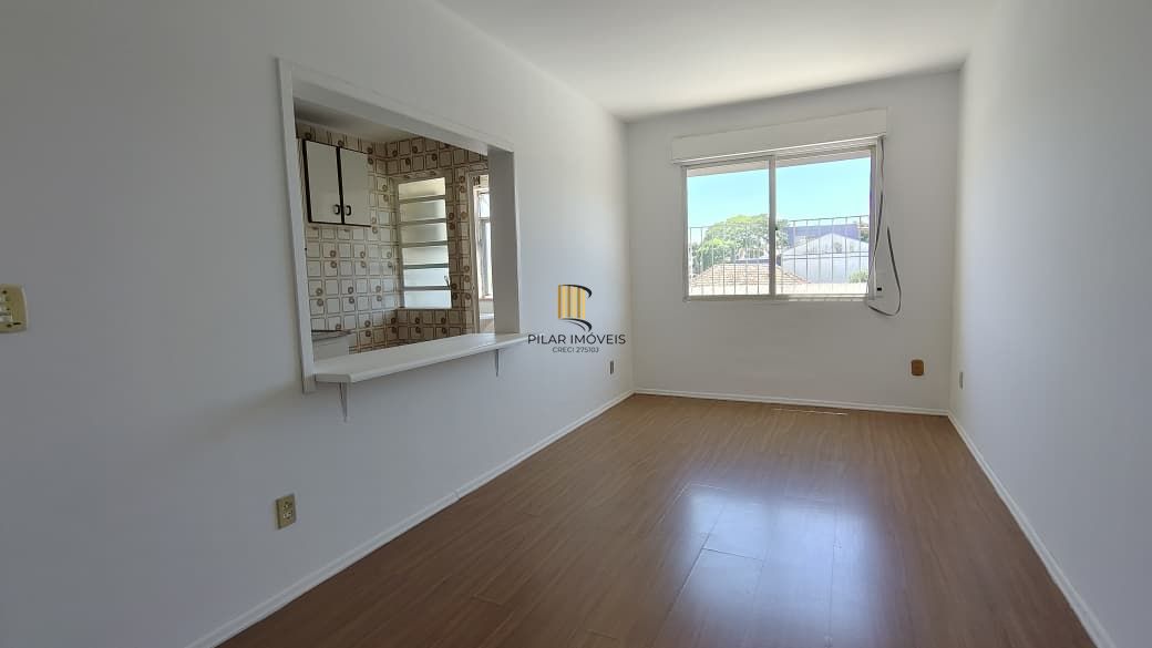 Apartamento de 1 dormitório e 1 vaga escriturada no bairro Camaquã. - Pilar Imóveis