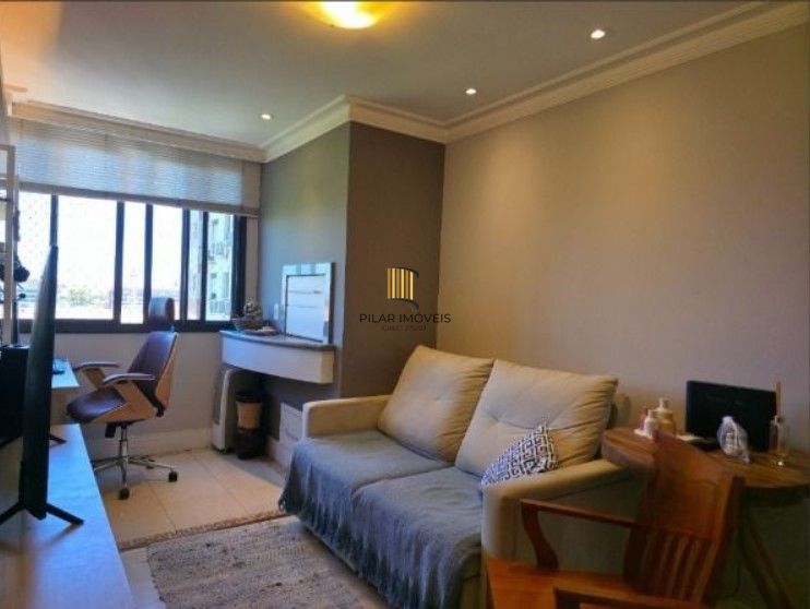 Apartamento  com 2 dormitórios, lavabo, banho social e churrasqueira integrada. - Pilar Imóveis