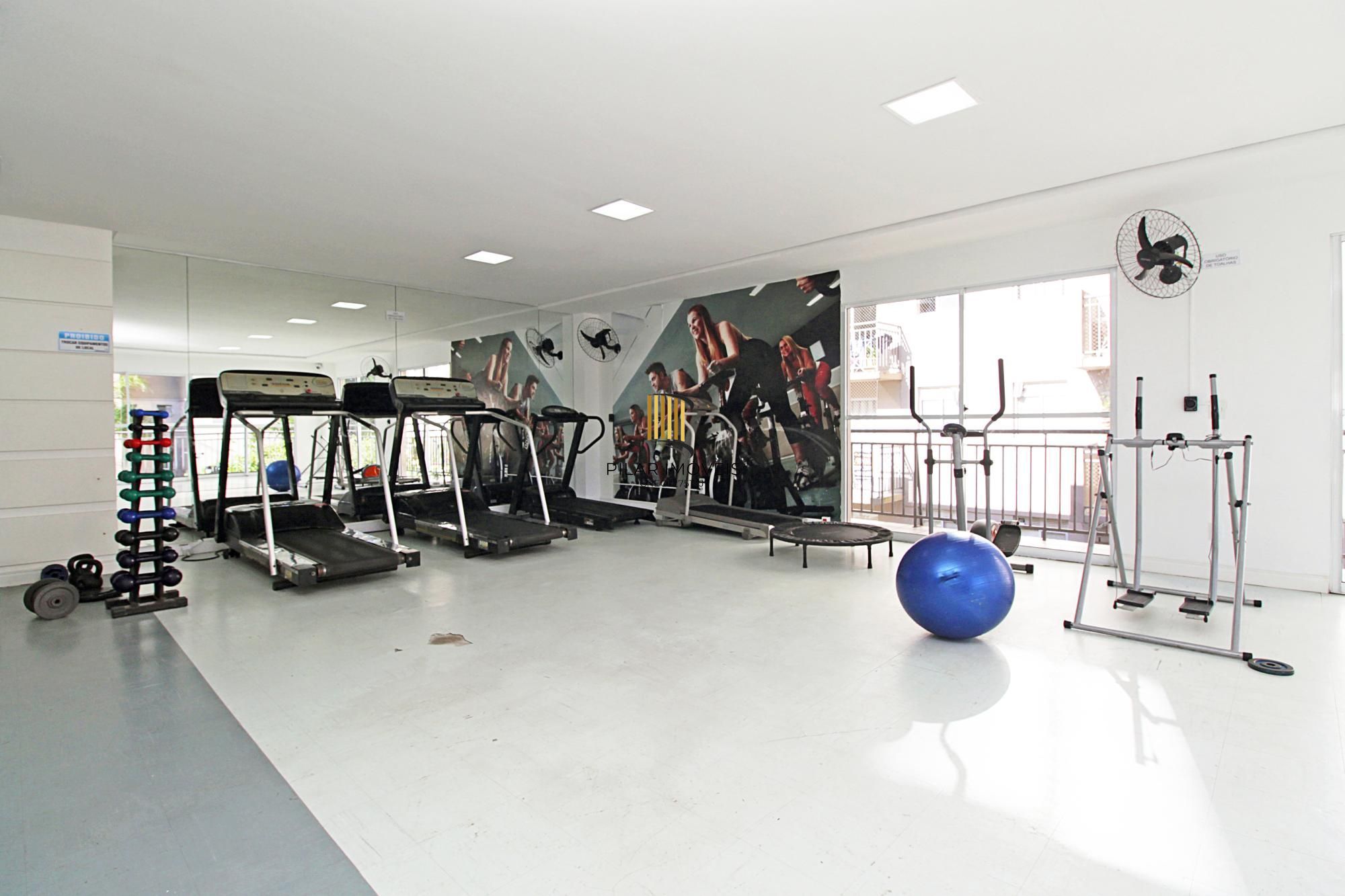 Apartamento de 3 dormitórios, 1 suíte e 2 vagas de garagem cobertas.