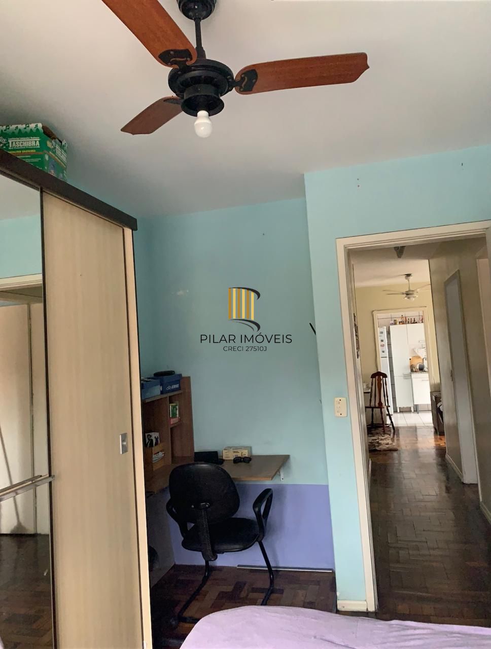 Apartamento de frente, com 3 dormitórios e 69,84 m² privativos.