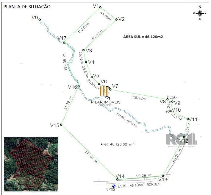 Área 4,69ha | Bairro Belém Velho - Pilar Imóveis