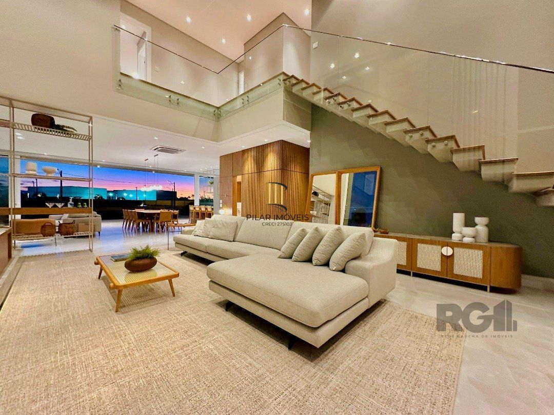 Sobrado Beira Lago com piscina e Deck com 457m² e 5 suítes no Condomínio Sense em Xangri-lá
