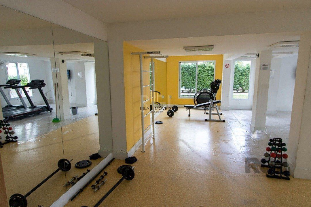 Apartamento de 50,85m2, 2 dormitórios, 1 banheiro e 1 vaga escriturada.