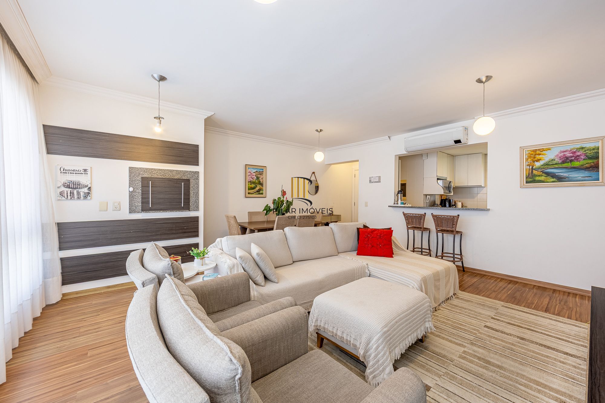 Apartamento 3 dormitórios 1 suíte 2 vagas no Reserva Petrópolis