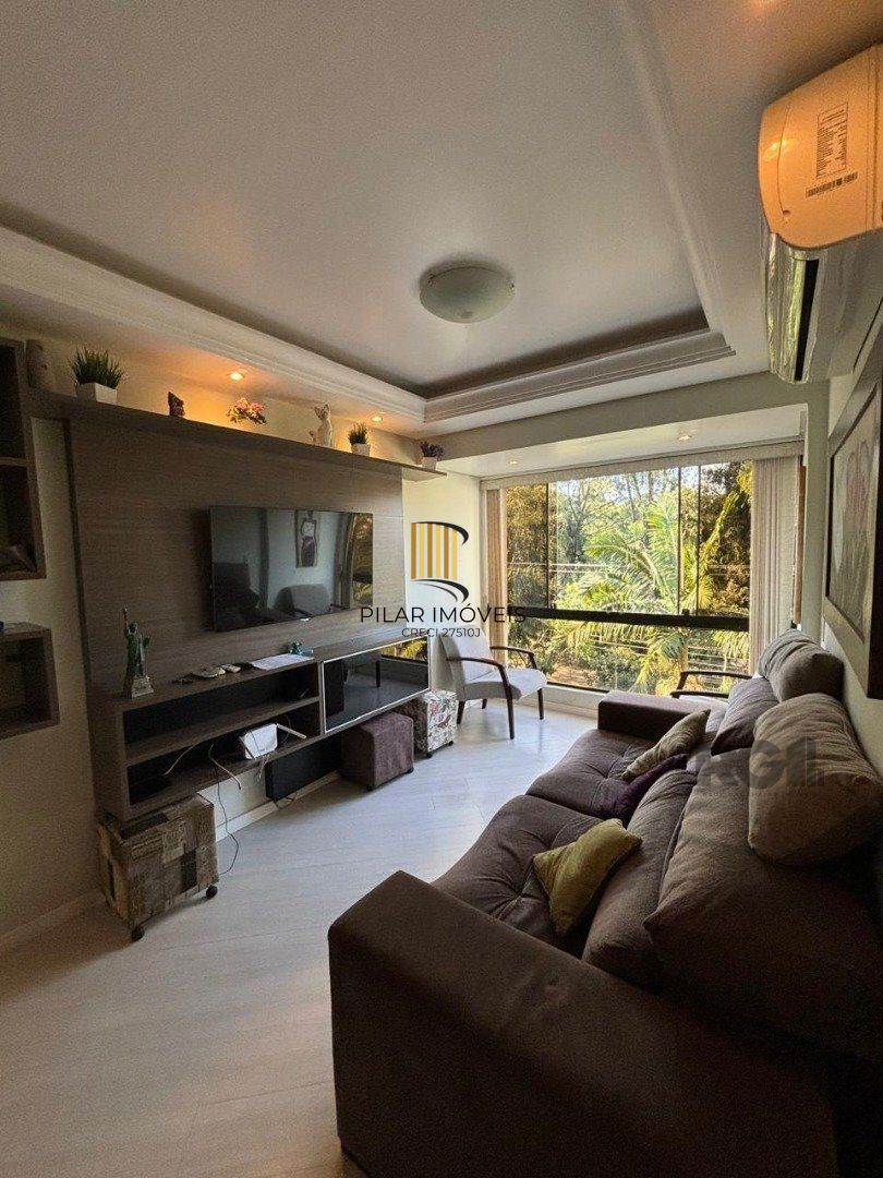 Apartamento mobiliado, 3 quartos, 1 vaga escriturada, elevador, infra - Alto Petrópolis - Pilar Imóveis