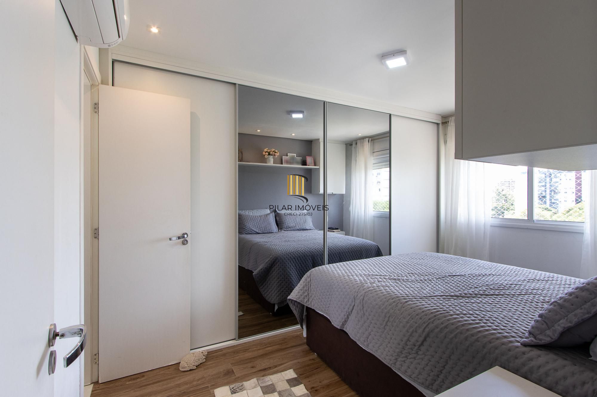 Apartamento MOBILIADO à venda - 2 dormitórios, suíte - Vista  perene