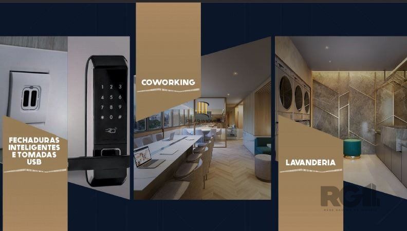 Apartamento 1 dormitório, banheiro social e cozinha americana