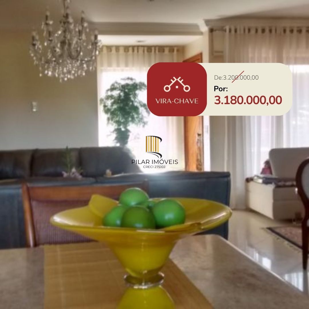 Casa Condominio para Venda - 386.94m², 3 dormitórios, sendo 1 suites, 3 vagas - Cristal - Pilar Imóveis