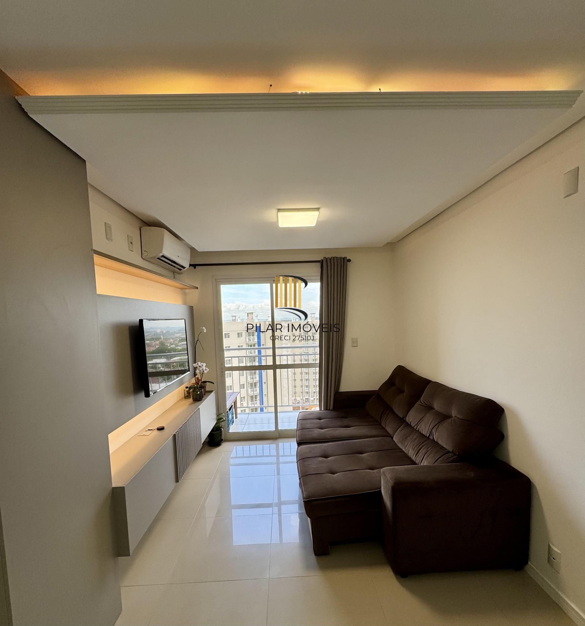 Apartamento de 2 dormitórios, 1 suíte e 1 vaga, em Canoas. - Pilar Imóveis