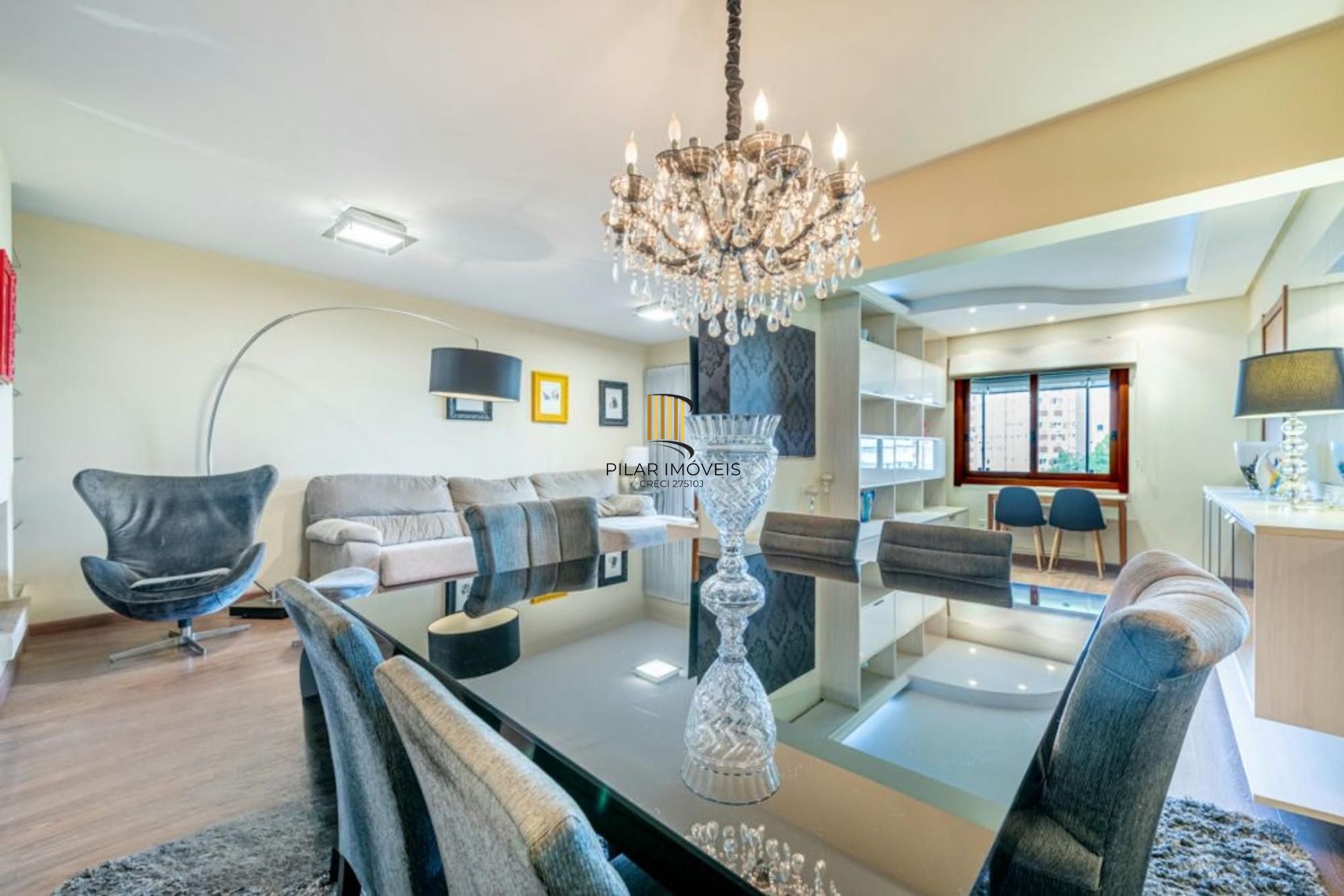 Apartamento à venda em Petrópolis com 153 m², 2 quartos, 1 suíte, 2 vagas - Pilar Imóveis