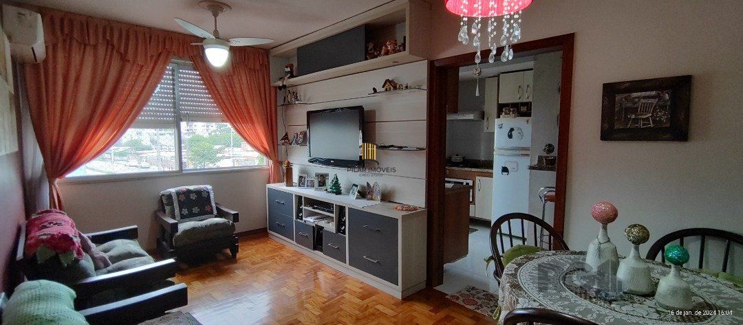 Apartamento | 2 quartos | 64,63m2 | 1 vaga rotativa | Bairro Cristal