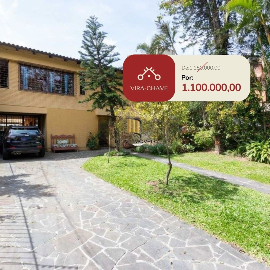 Casa para Venda - 435m², 4 dormitórios, sendo 4 suites, 4 vagas - Cristal - Pilar Imóveis