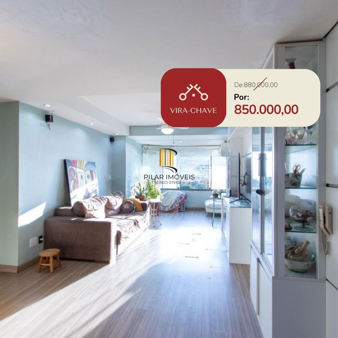 Luagge vende Ap 3 Dorm. de frente para o Marinha. - Pilar Imóveis