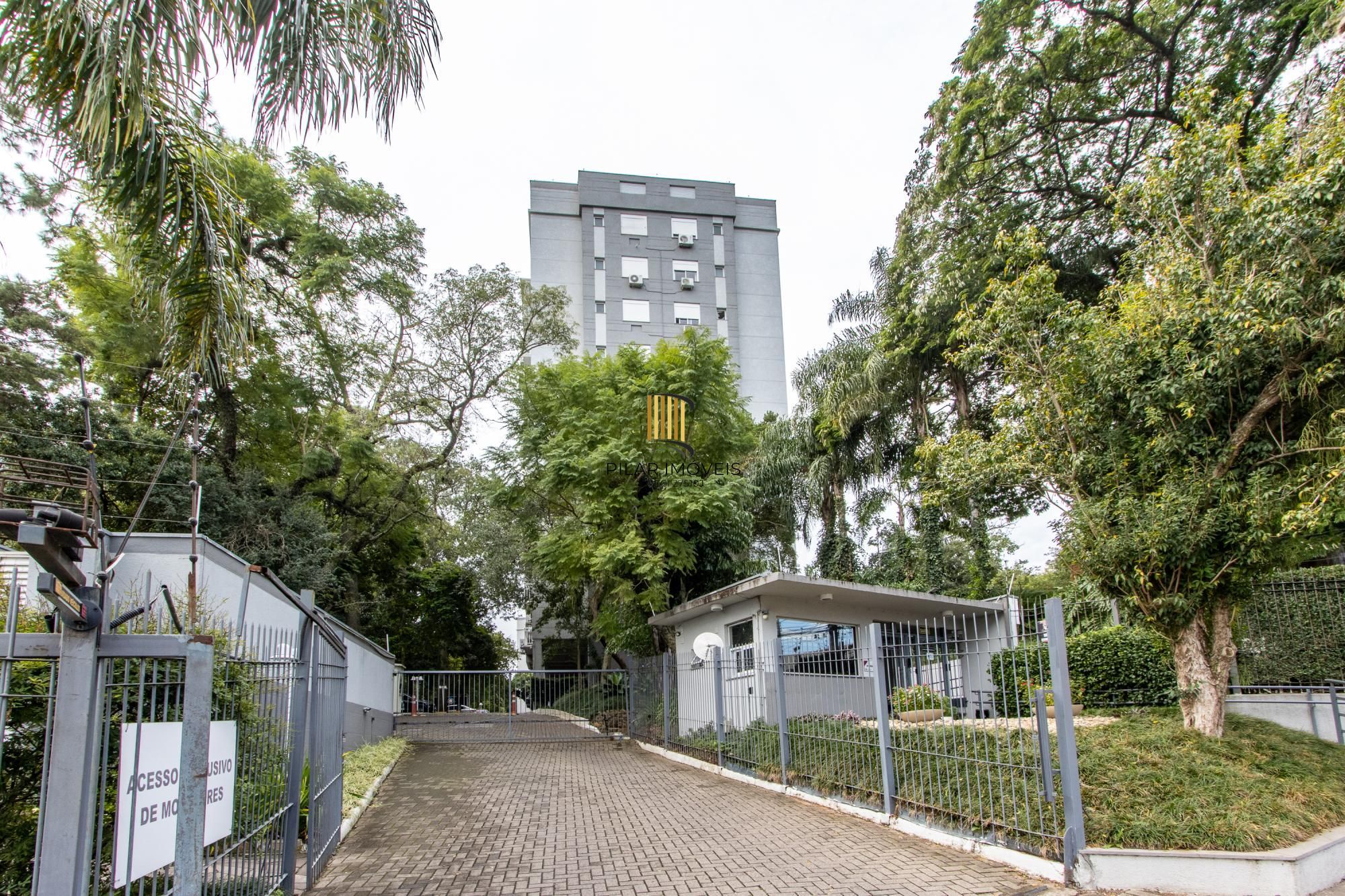 Apartamento no Bairro Cristal de 3 dormitórios,1 Suíte, Semi mobiliado com 1 vaga escriturada